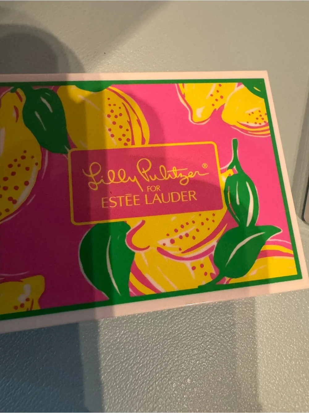 Lilly Pulitzer Estee  Lauder Eyeshadow Palette with Pink, Peach,& Bronzer
